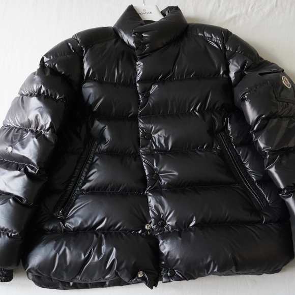 Moncler Black Puffer Jacket
